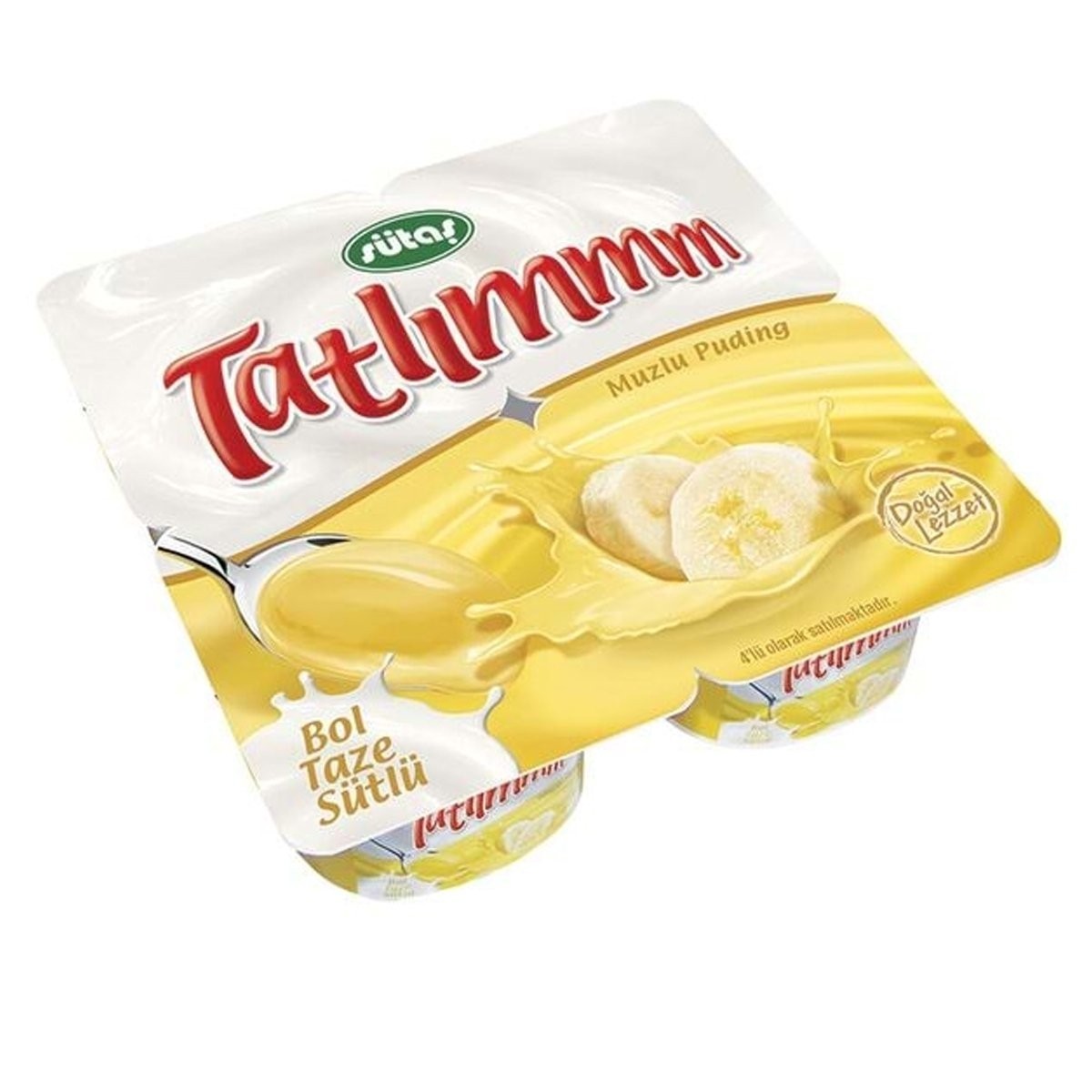 Sütaş Tatlım Muzlu 4x50 gr