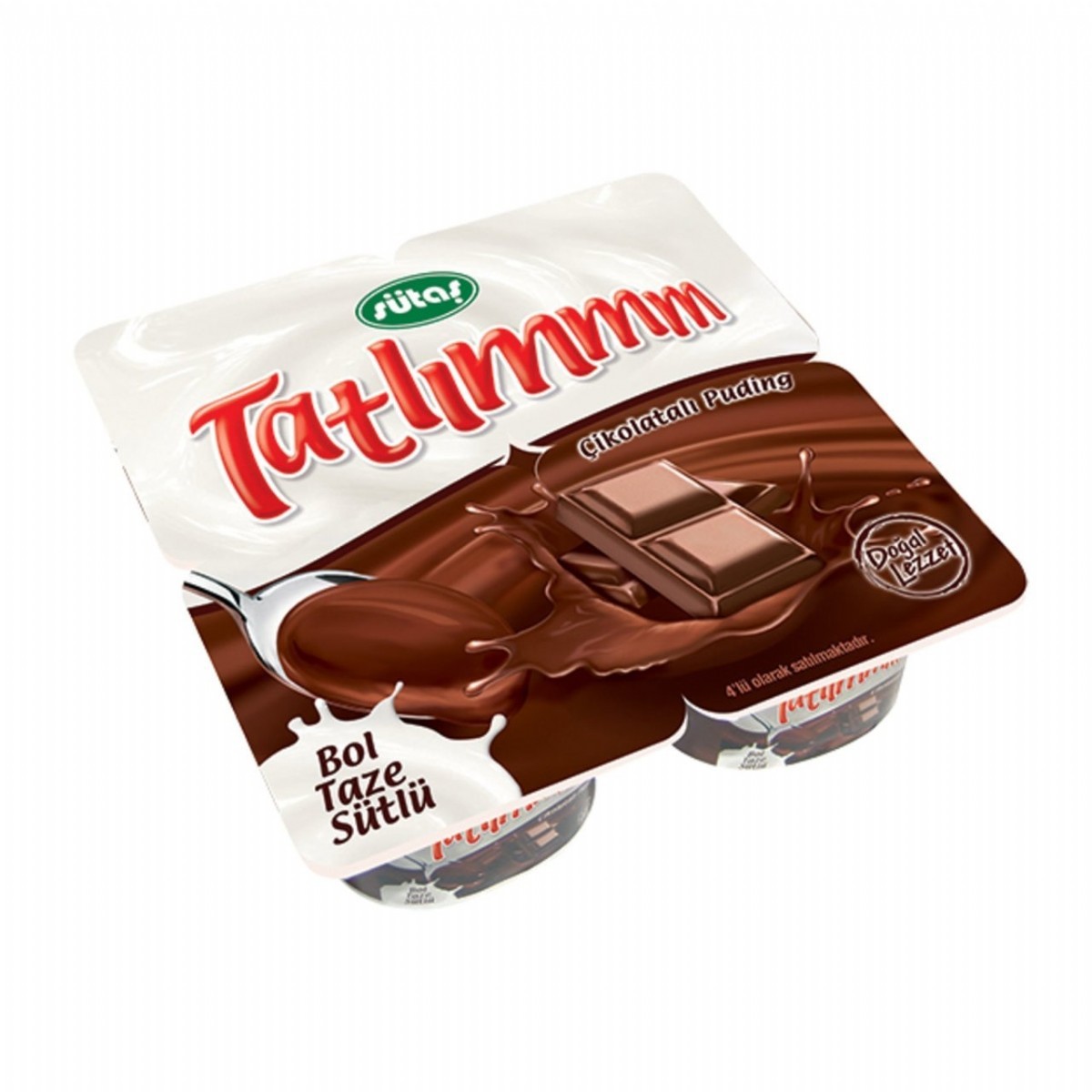 Sütaş Tatlım Çikolatalı 4X65 Gr
