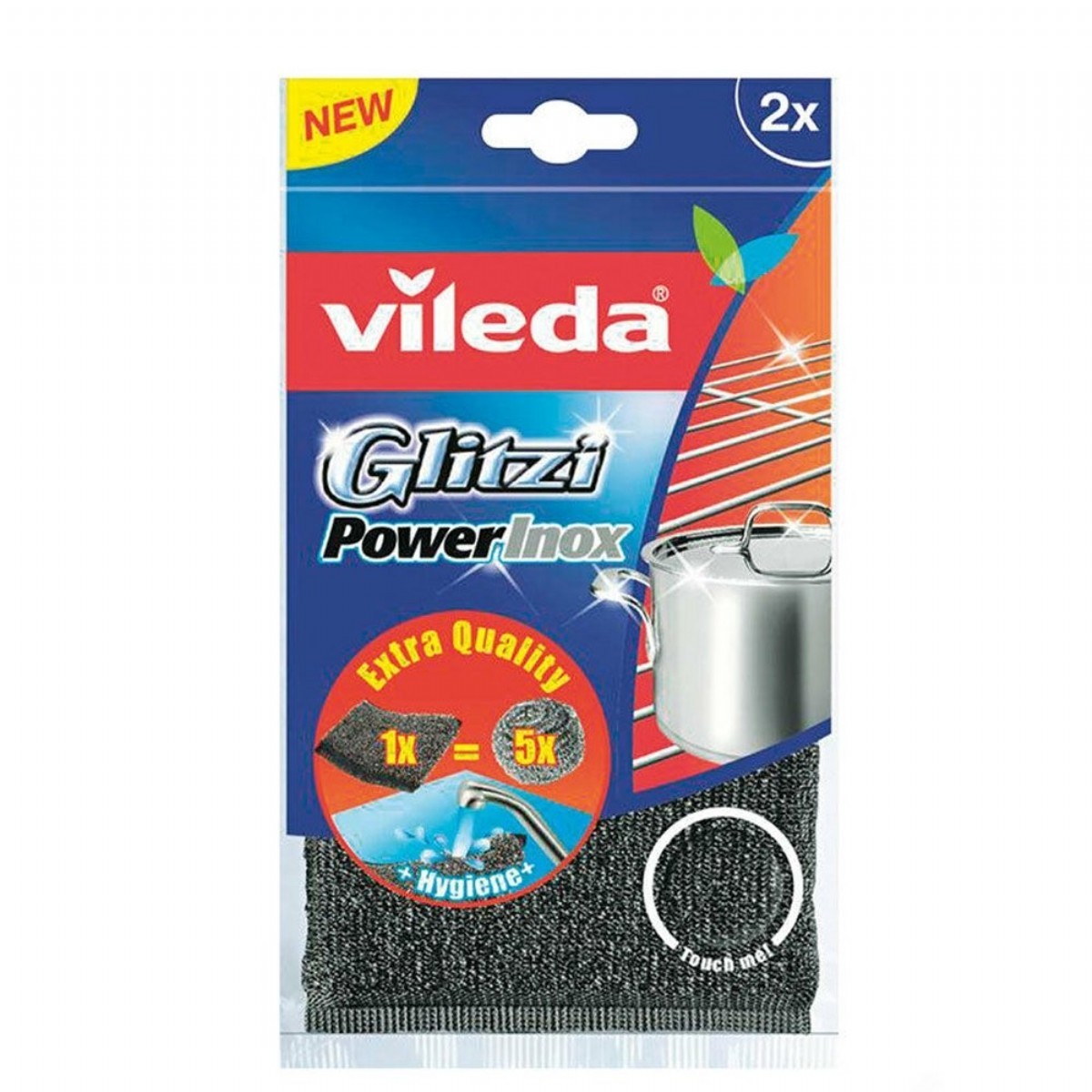 Vileda Sünger Çelik 2'li Power
