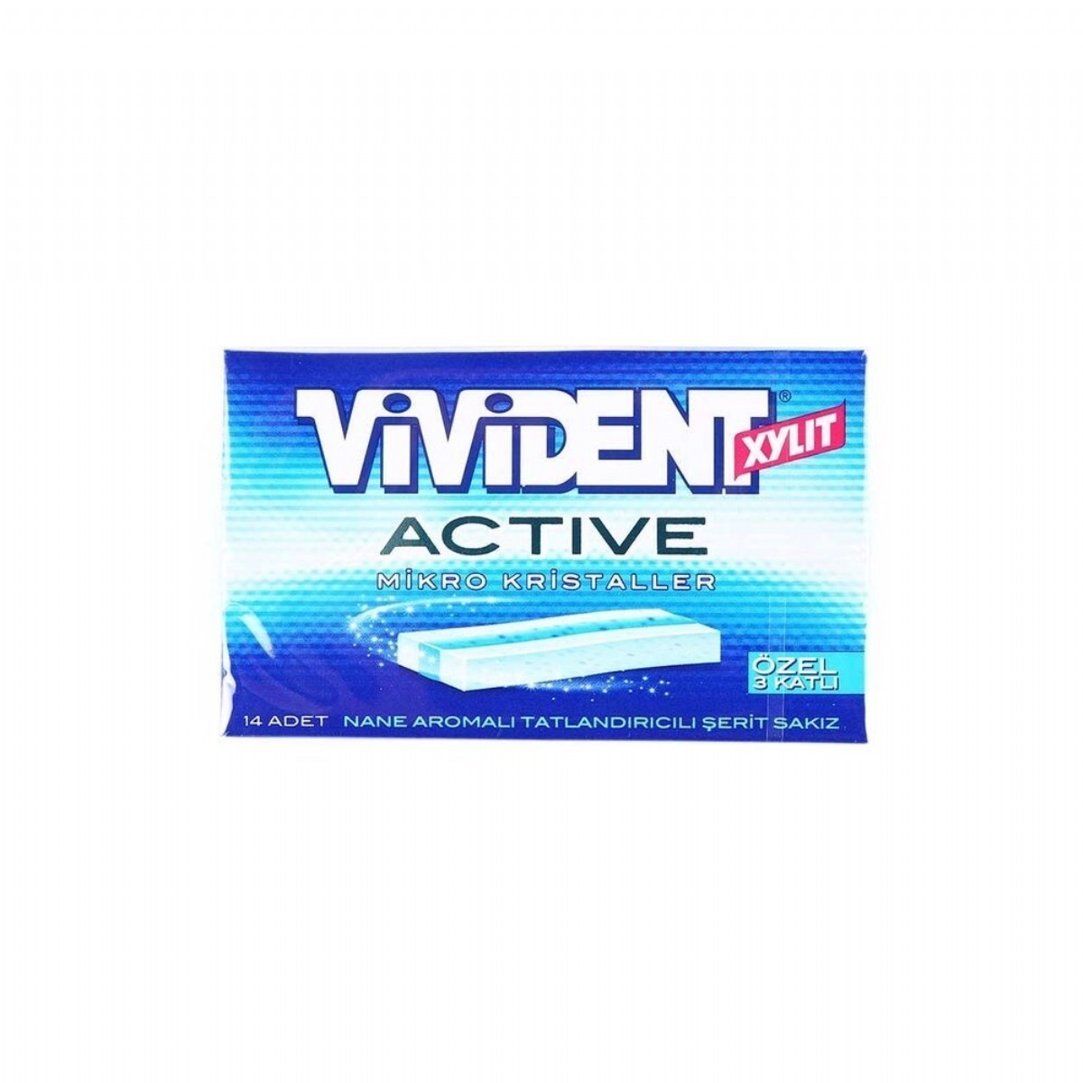 Vivident Cüzdan Active Nane 33 Gr