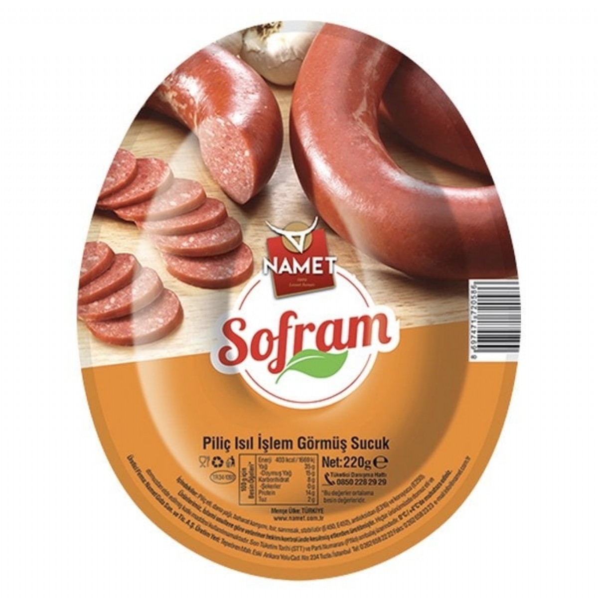 Namet Sofram Kangal Sucuk 220 Gr
