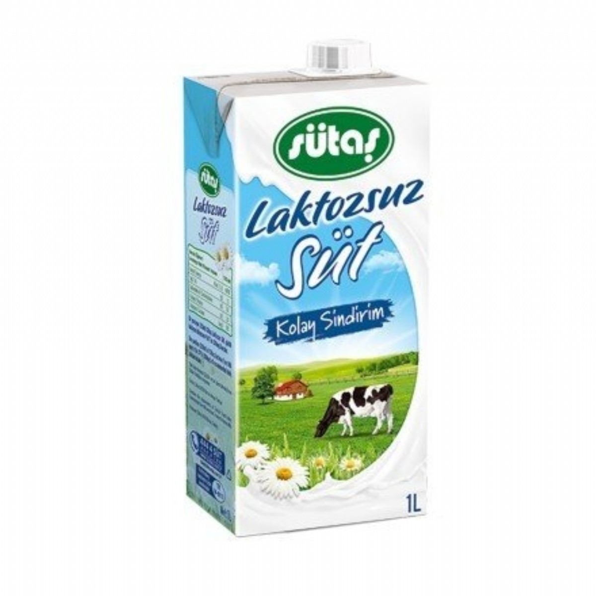 Sütaş Süt Laktozsuz 1 Lt