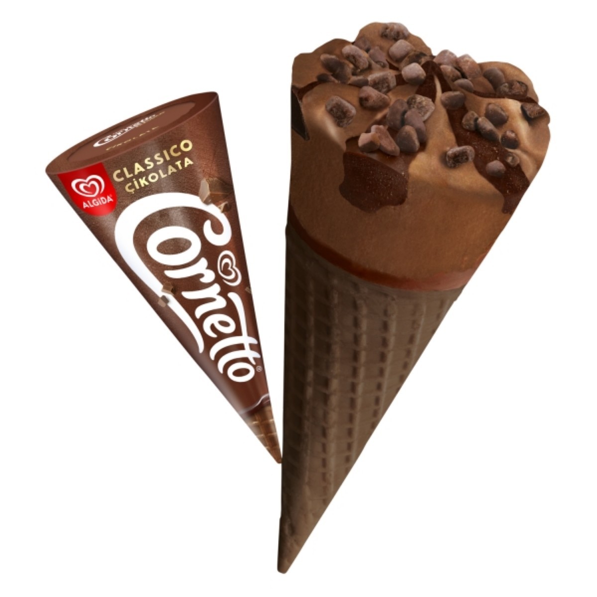 Algida Cornetto Classico Çikolata 125 ml