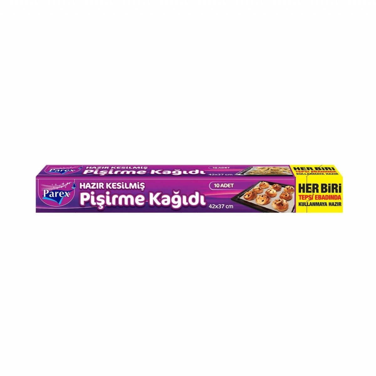 Parex Pişirme Kağıdı Kesilmiş 10'lu
