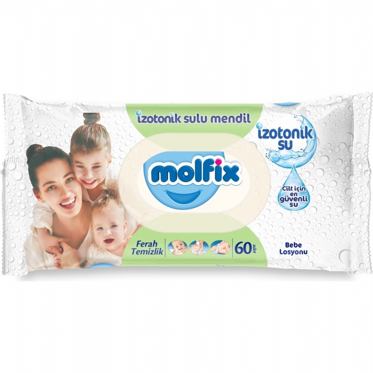 Molfix Islak Havlu 60'lı Ferah İzotonik