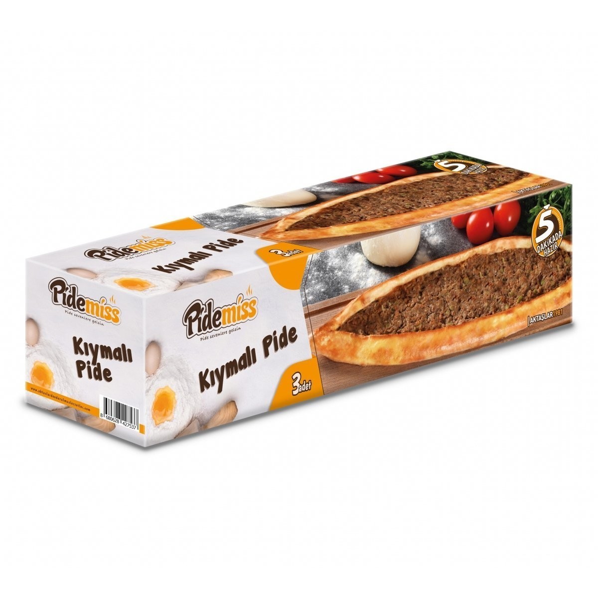 Pidemis Kıymalı Pide 3 X 125 Gr