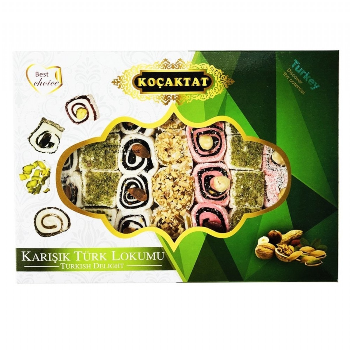 Koçaktat Alilyum Karışık Lokum 450 Gr