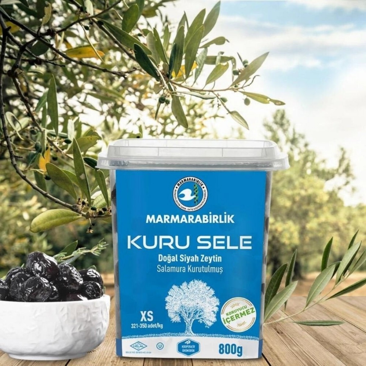 Marmarabirlik Kuru Sele 800 Gr Pet 321-350 XS