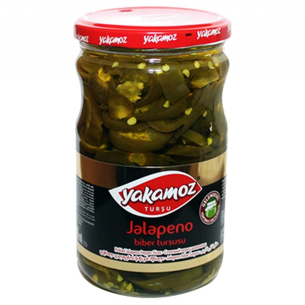 Yakamoz Jalapeno Biber Turşusu 650 Gr