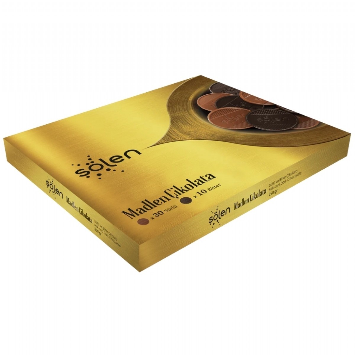 Şölen Sütlü Bitter Madlen Çikolata 250 G
