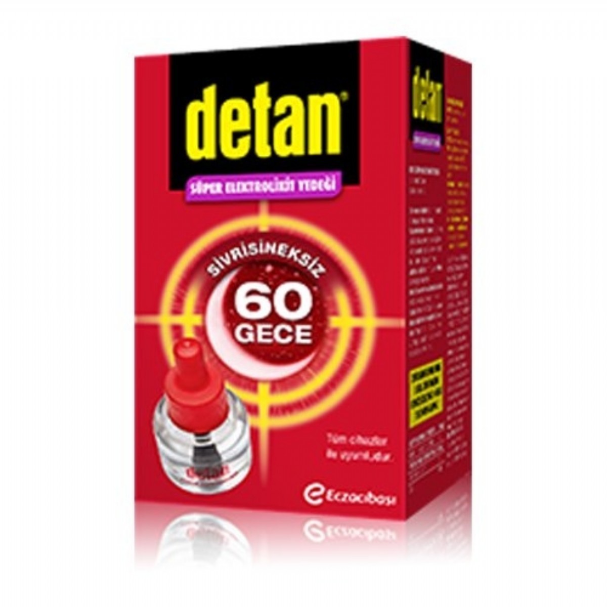 Detan Elektrolikit Yedek 60 Gece