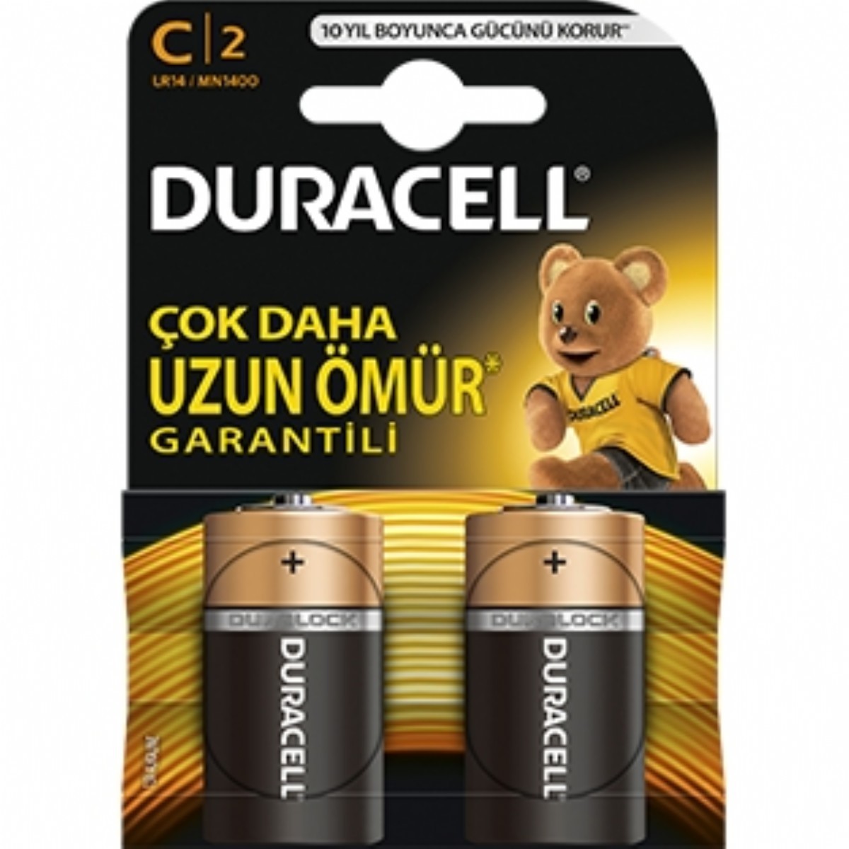 Duracell Orta Boy Pil Kart 2'li