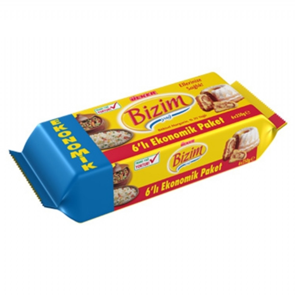 Ülker Bizim Margarin 6X250 Gr
