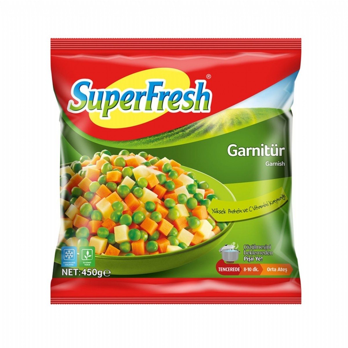 Superfresh Patatesli Garnitür 450 gr