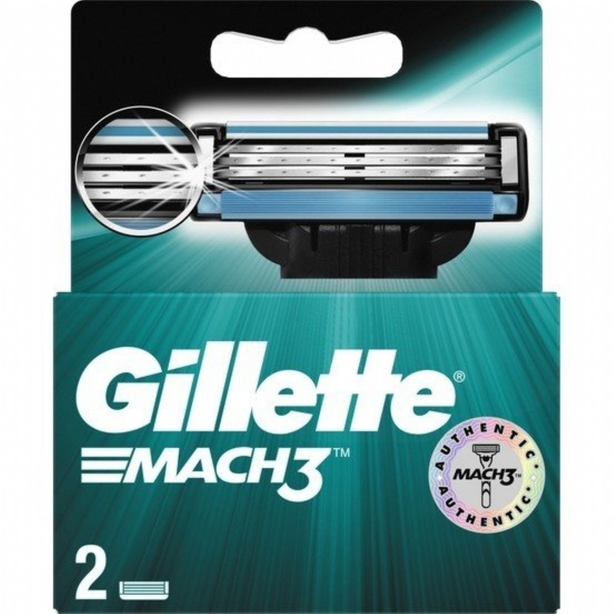 Gillette Mach 3 Bıçak 2'li