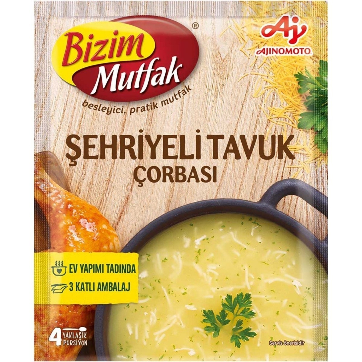 Bizim Şehriyeli Tavuk Çorbası 51 Gr