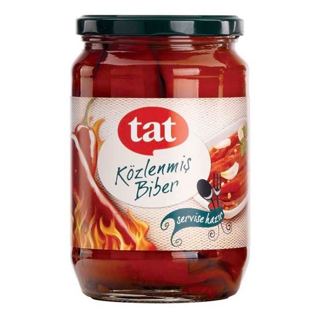 Tat Közlenmiş Biber 670 gr Cam