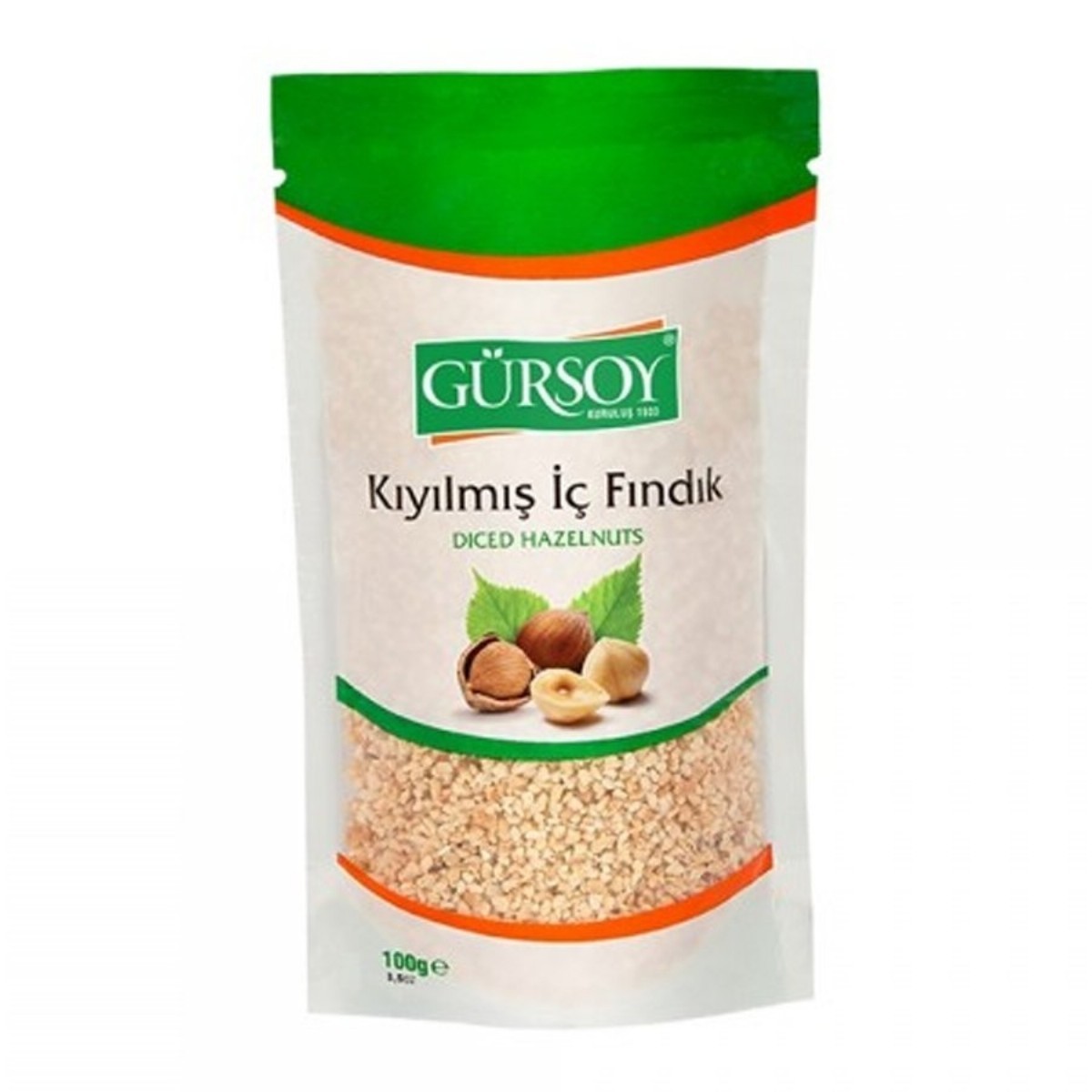 Gürsoy Kıyılmış Fındık 100 gr