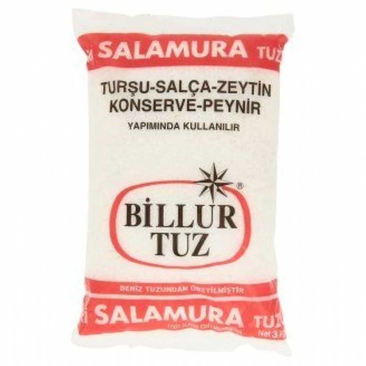 Billur Tuz  Salamura 3 kg