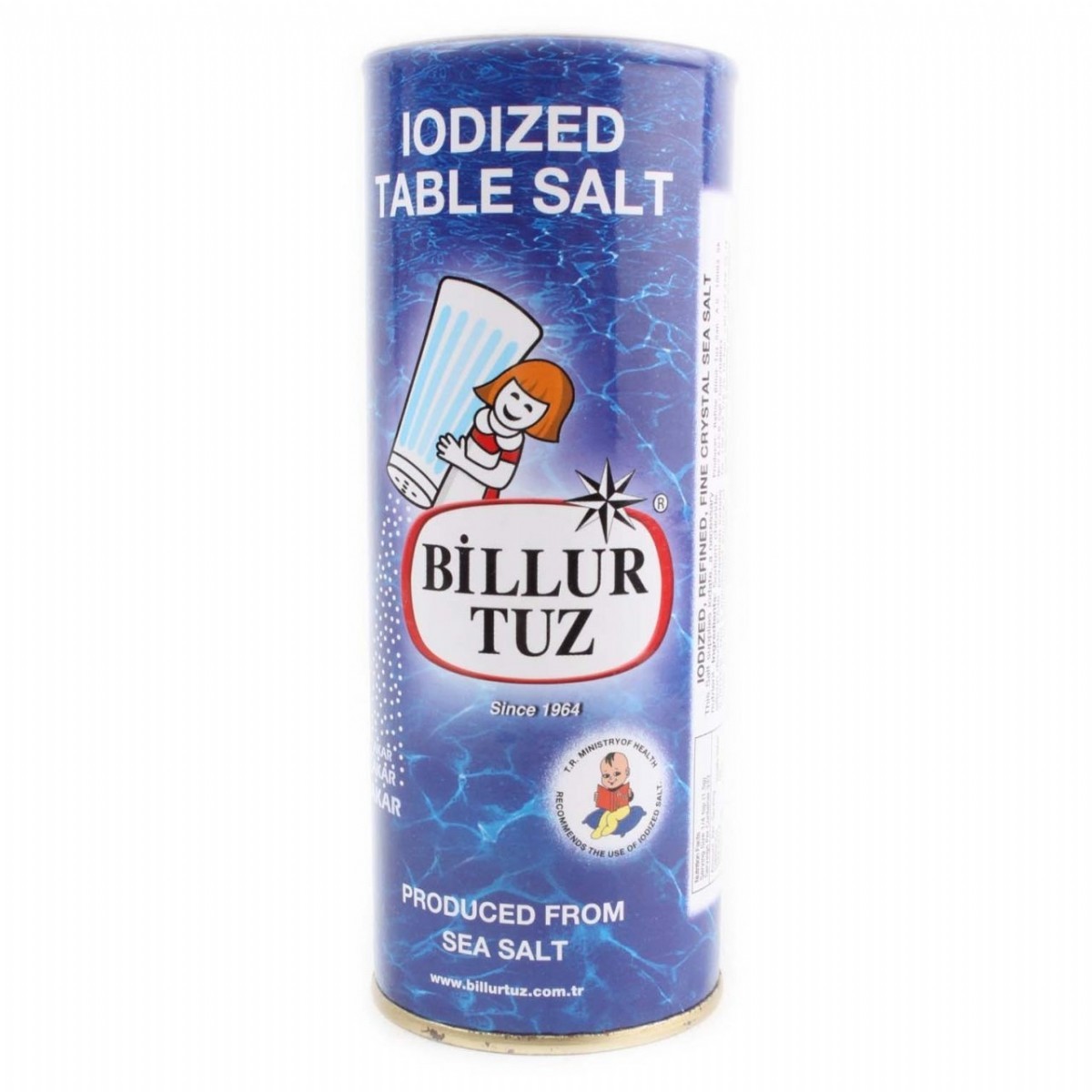 Billur Tuz Karton Tuzluk 500 gr