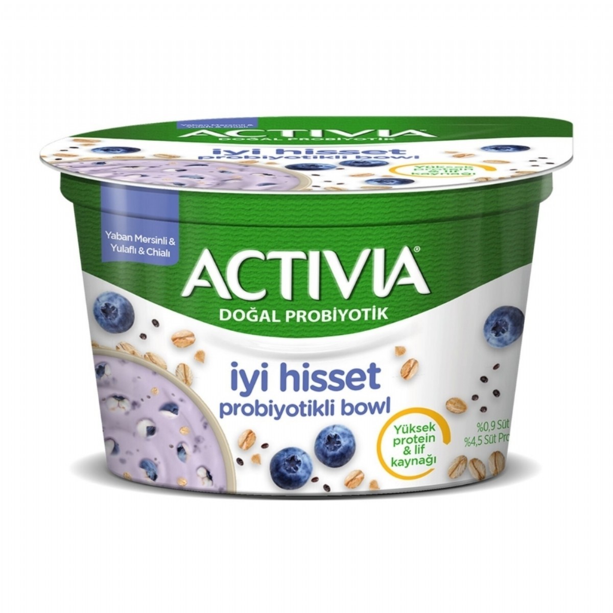 Danone Activia İyi Hisset Probiyotik Bowl Yaban Mersini 150 G