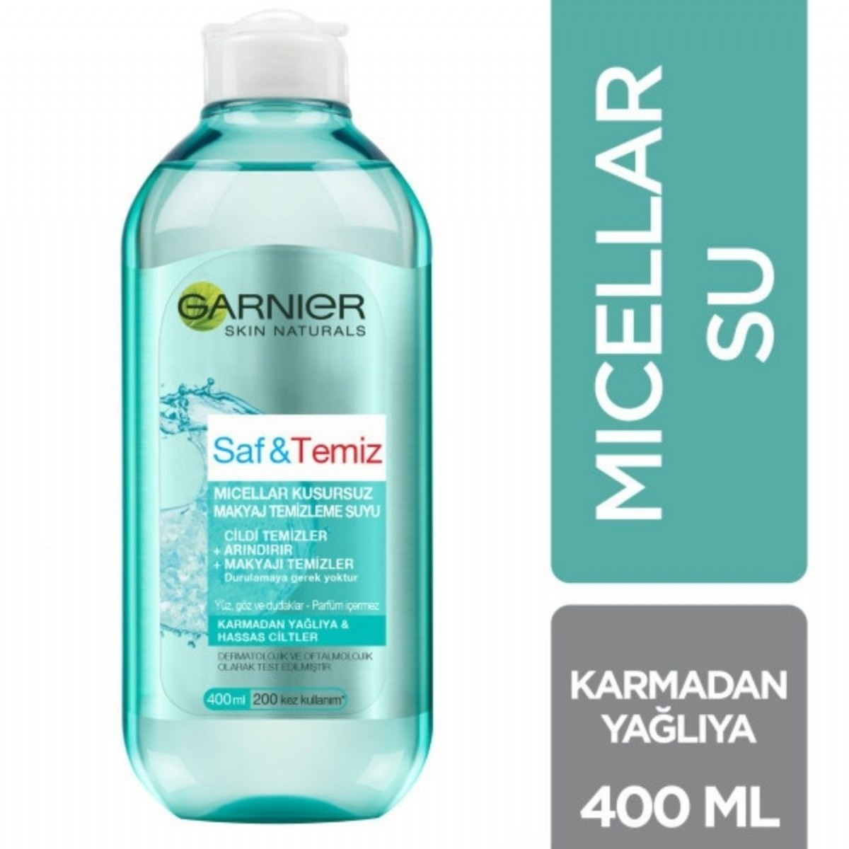 Garnier 400 Ml Yüz Temizleme Suyu Saf &Temiz