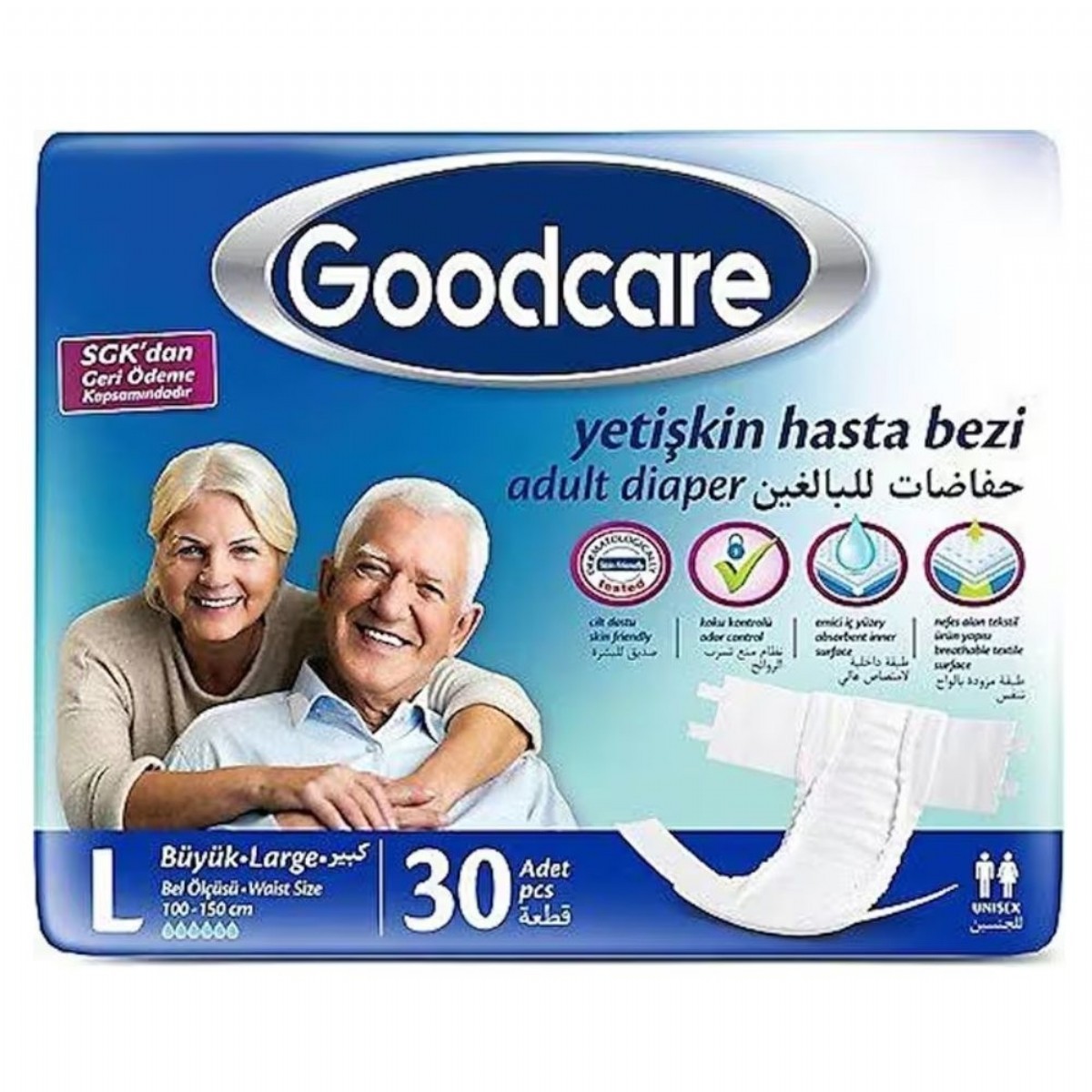 Goodcare Yetişkin Bezi 30'lu Large