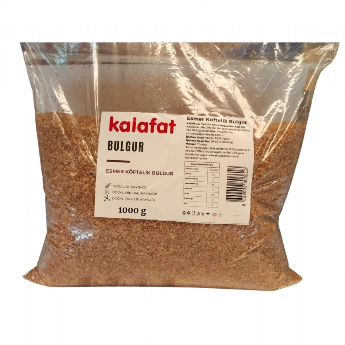 Kalafat Köftelik Bulgur 1 Kg