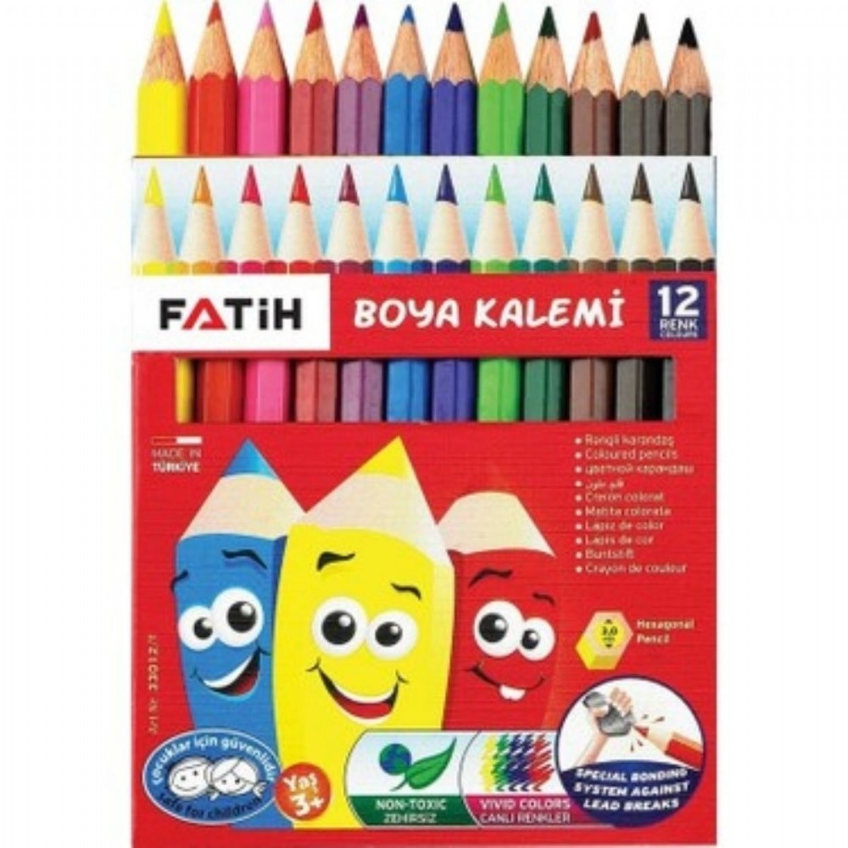 Fatih Kuru Boya 12'li Kısa