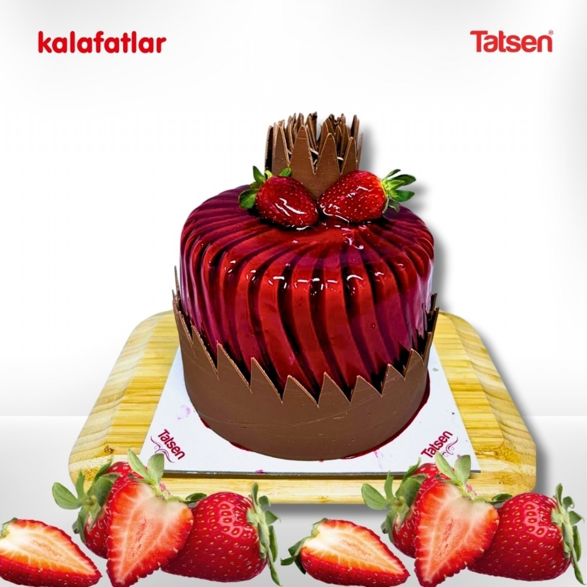 Tatsen Turta No:0 Çikolata-Çilekli