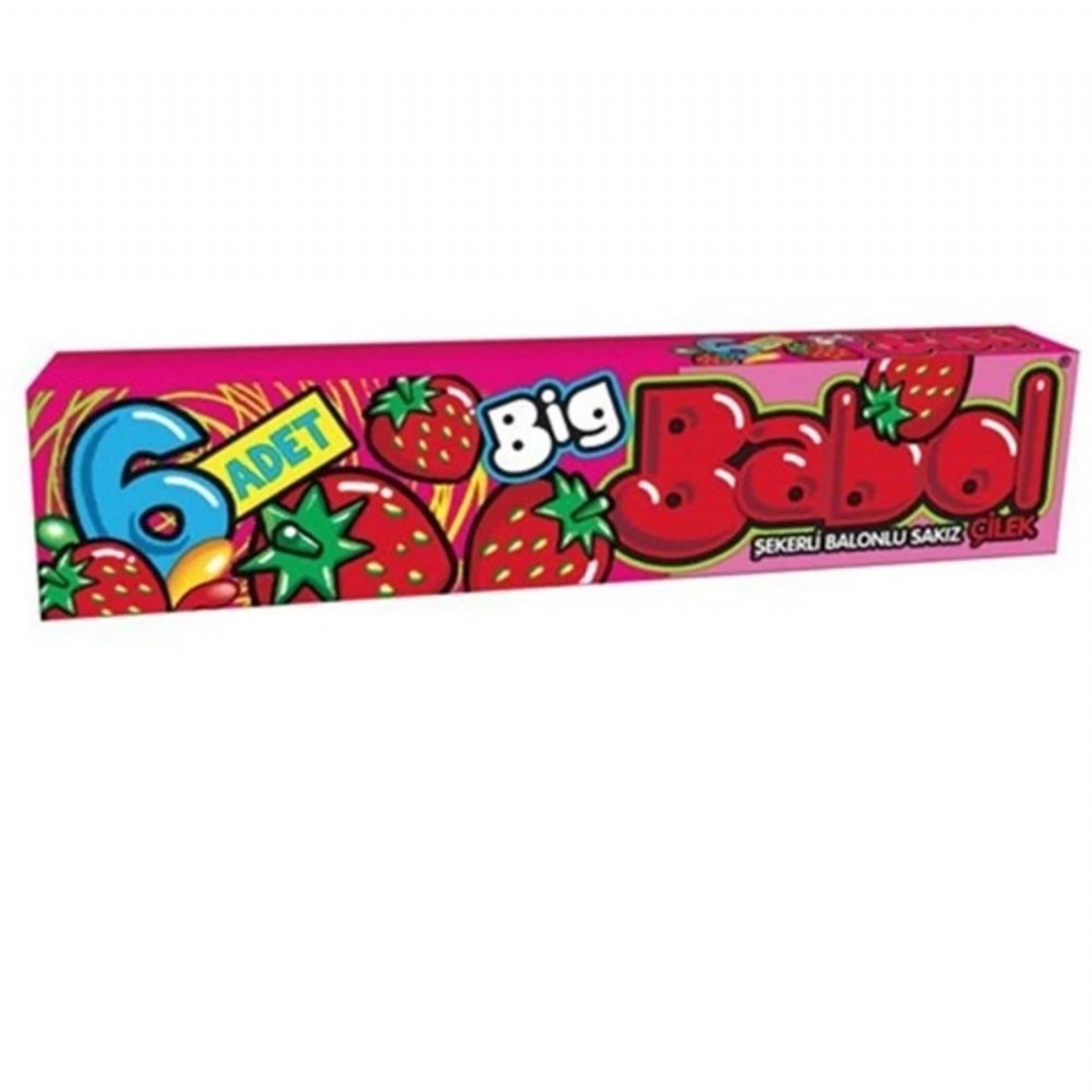 Big Babol Stick Çilek 27 Gr