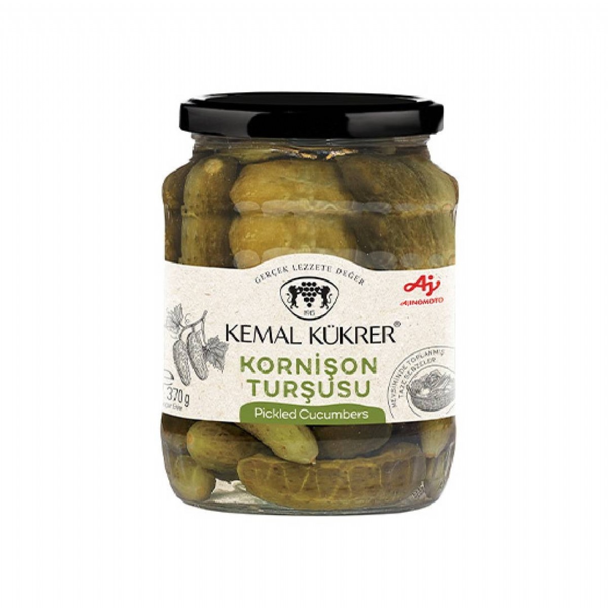 Kemal Kükrer Kornişon Turşu 680 Gr