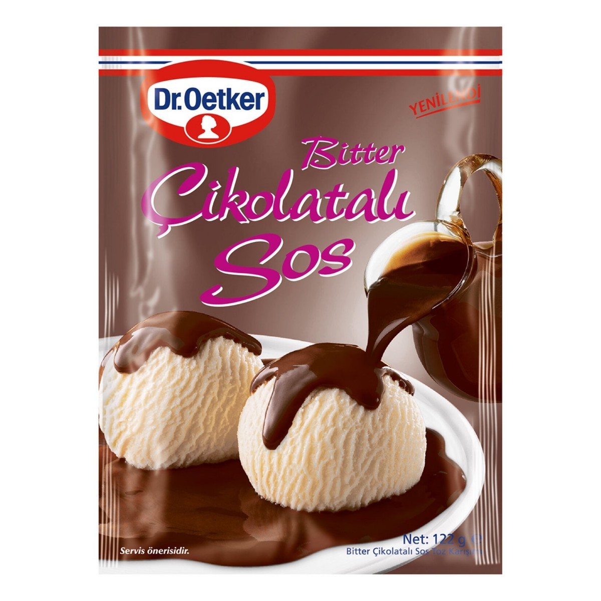 Dr.Oetker Çikolata Sosu 122 Gr Bitter