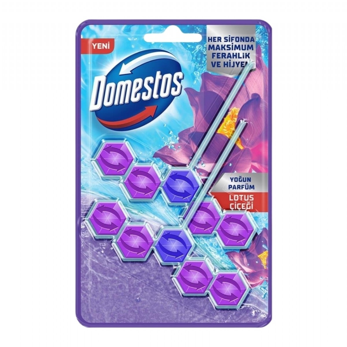 Domestos Wc Blok 5'li Güç Lotus 50 G