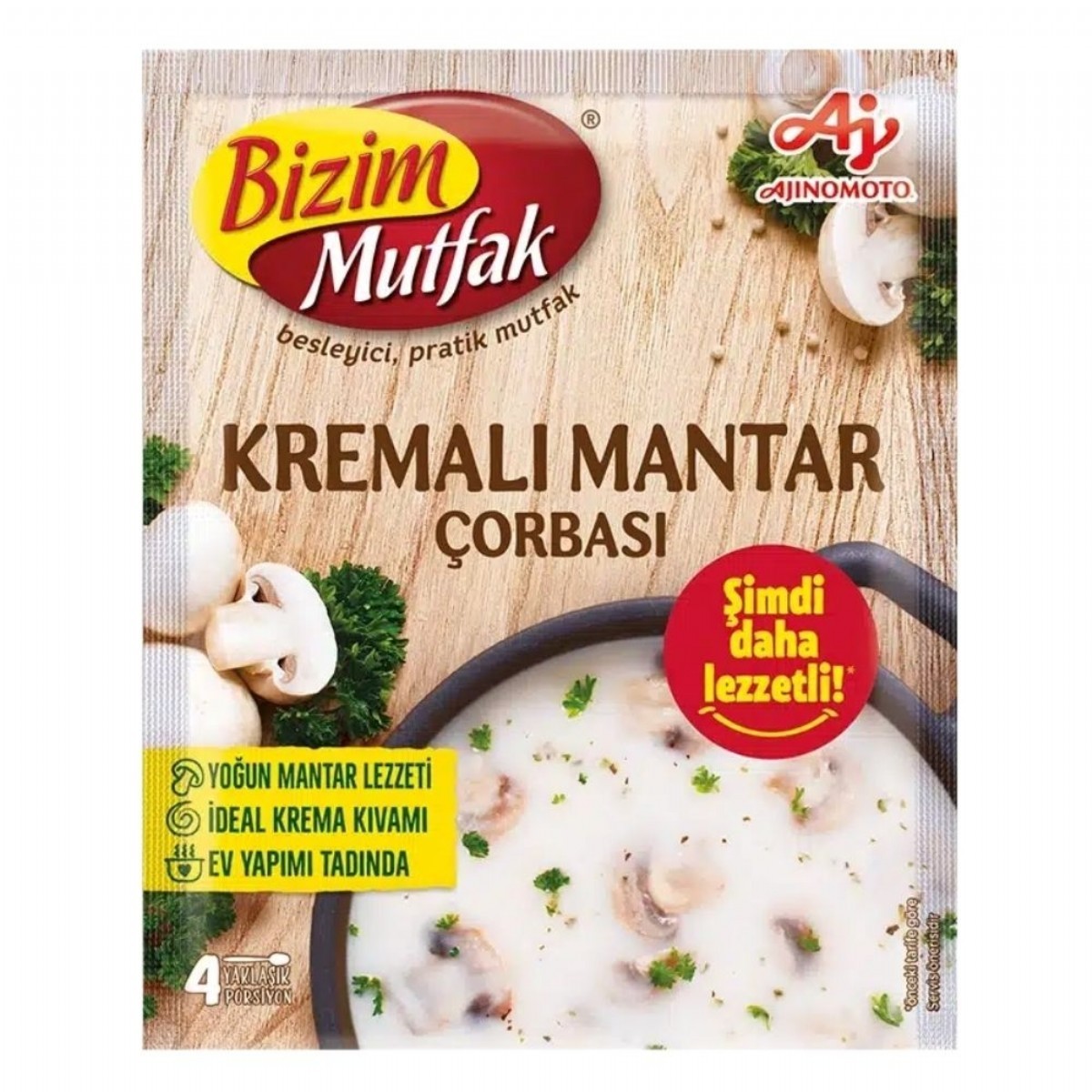 Bizim Mutfak Kremalı Mantar Çorbası