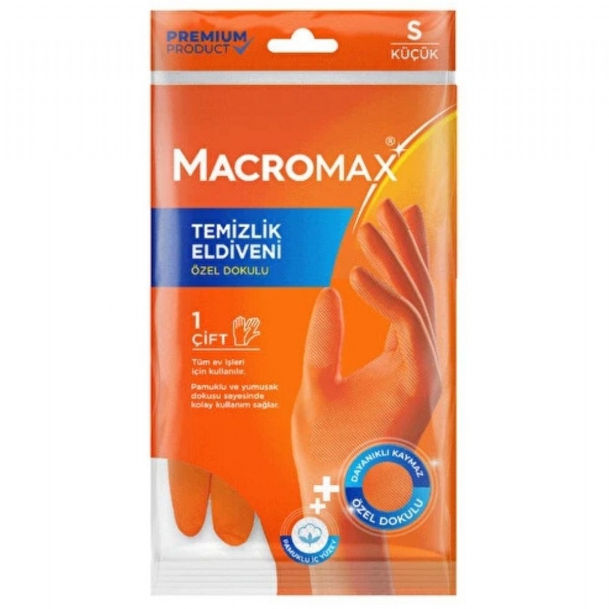 Macromax Temizlik Eldiveni S Boy