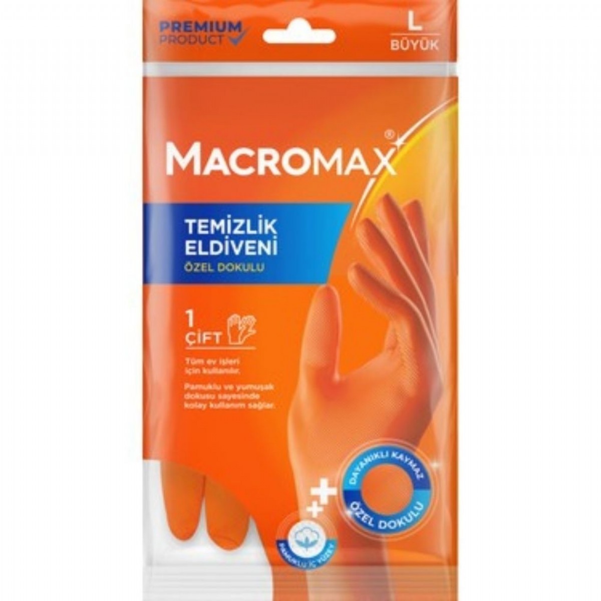 Macromax Temizlik Eldiveni L Boy