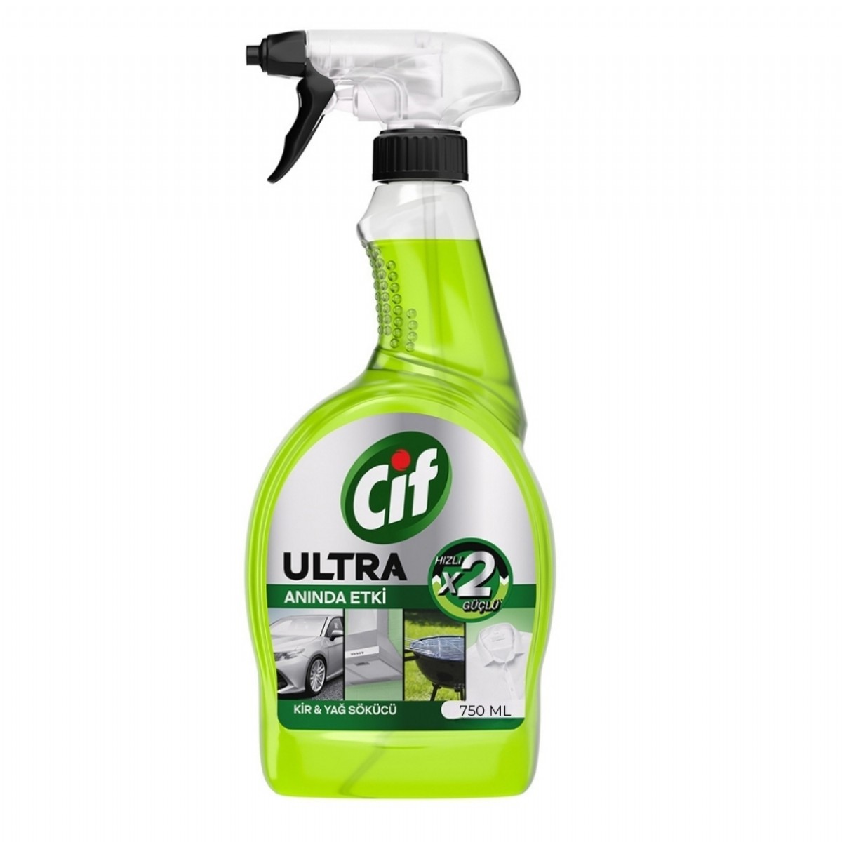 Cif Ultra Hız Sprey Kir Yağ Sökücü 750 Ml