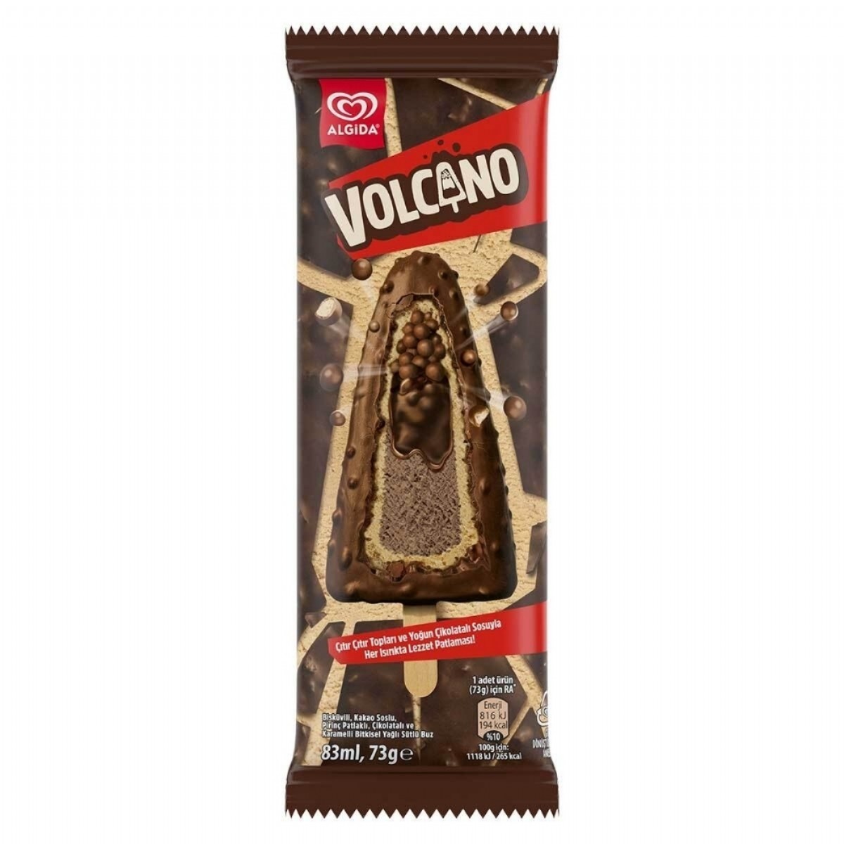Algida Valcano Stick 83 Ml