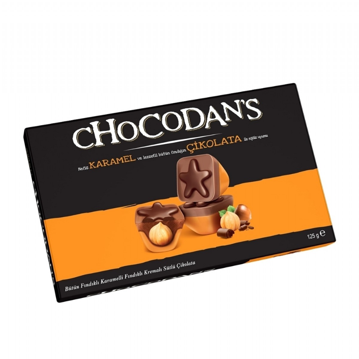 Şölen Chocodans Fndıklı Kremalı Karamelli Sütlü Çikolata 125 Gr