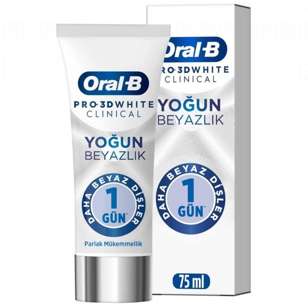 Oral B Pro 3D White Clinical Parlak Mükemmellik 75 Ml