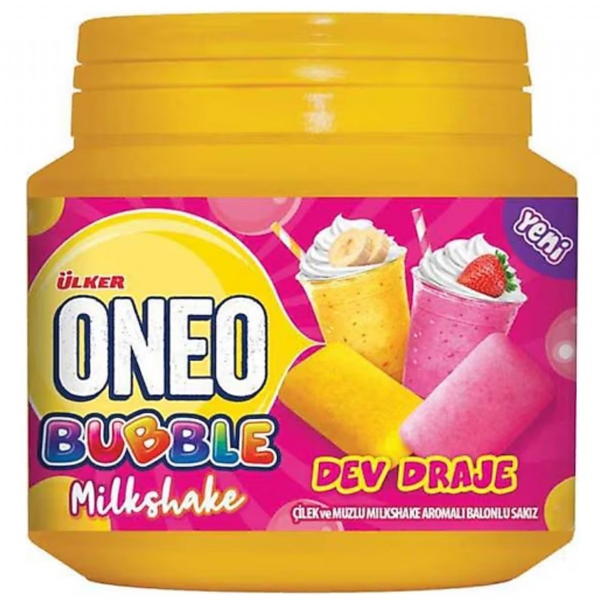 Ülker Oneo 76 Gr Bubble Milkshake Aromalı Sakız
