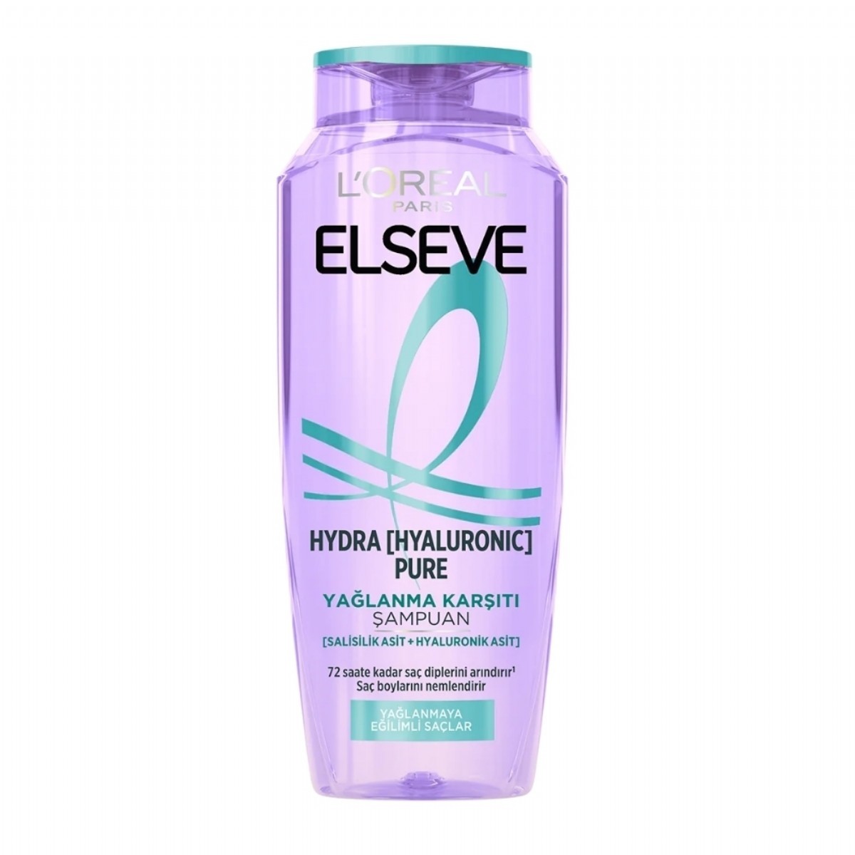 Elseve Şampuan Hydra Hyaluronic Pure Yağlanma Karşıtı Arındırıcı 300 Ml