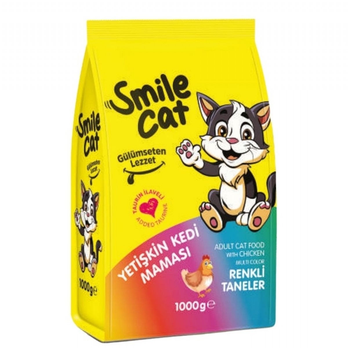 Smile Cat Kuru Mama 1 Kg Yetişkin Kedi Mix