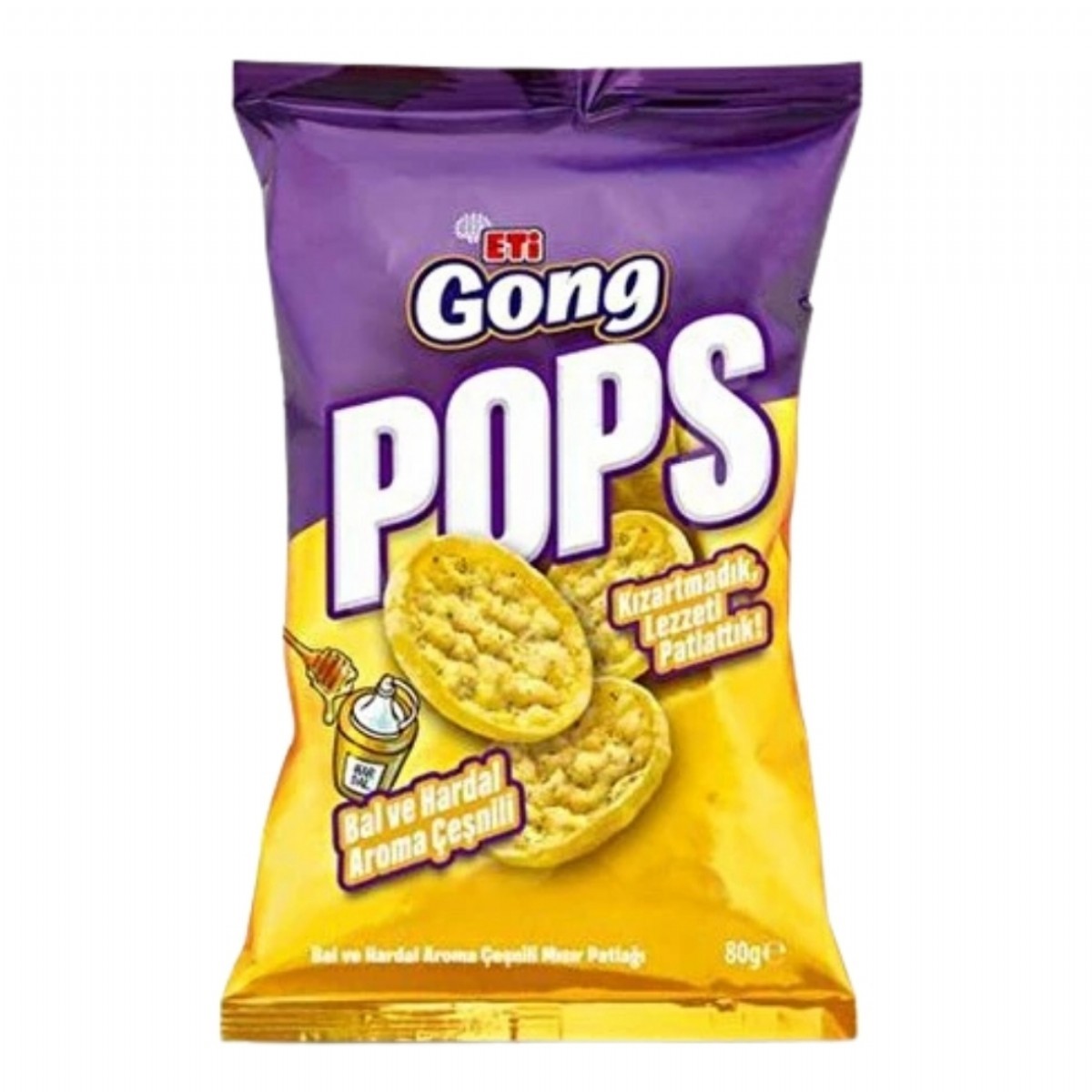 Eti Gong Pops Ballı Hardallı 80 Gr