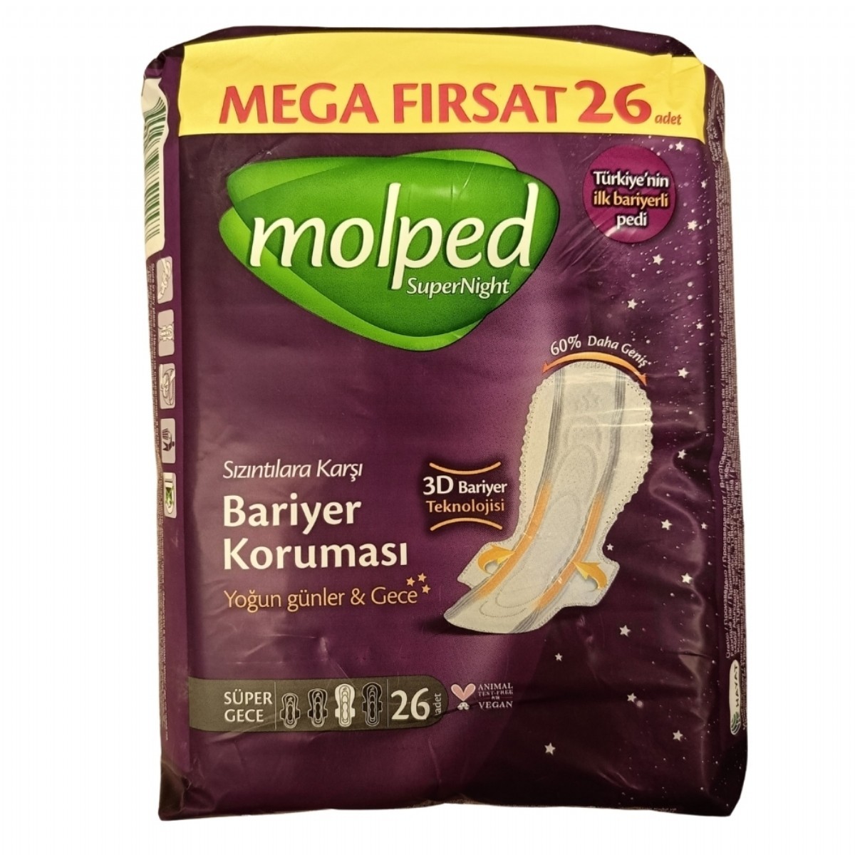 Molped Supernıght Mega 26'lı