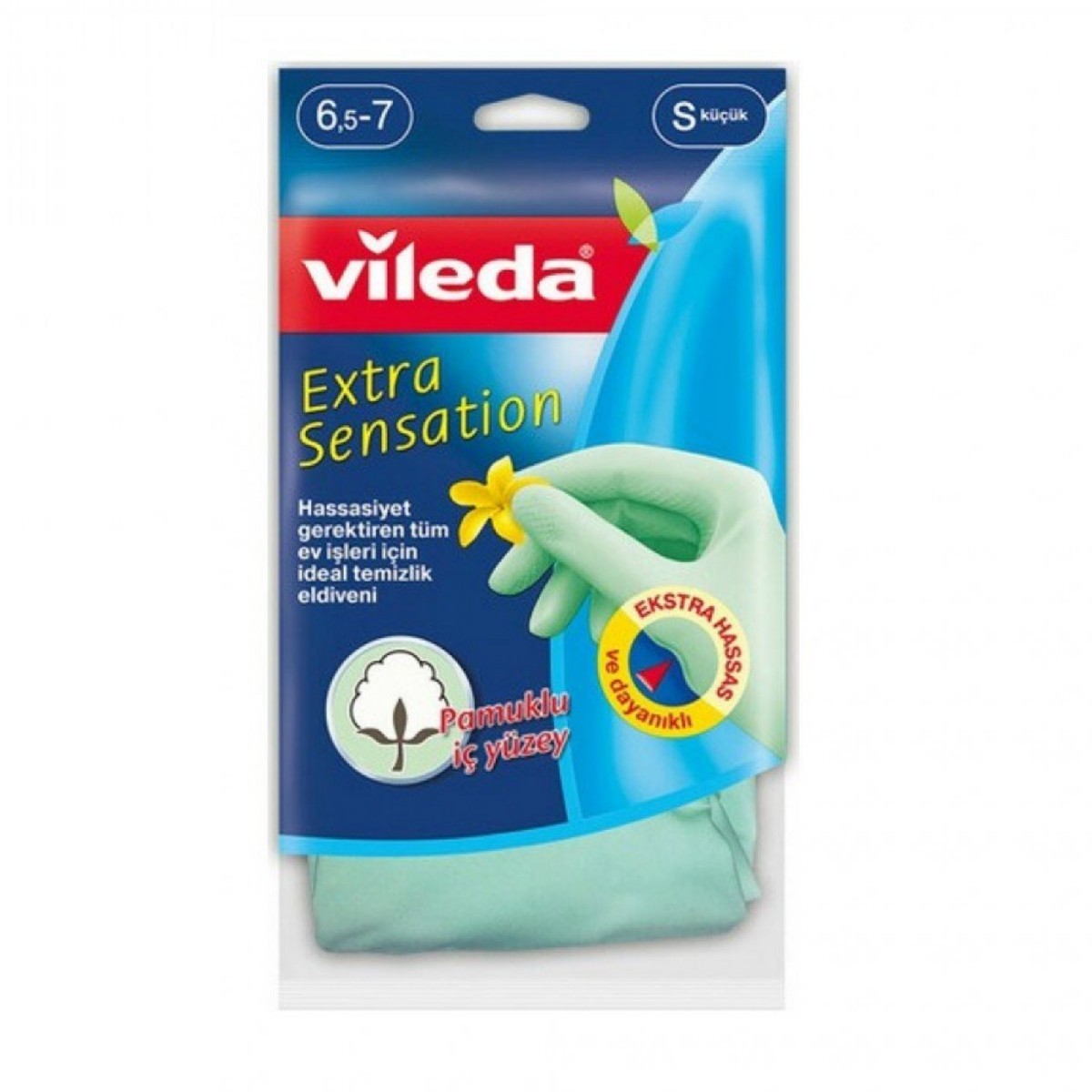 Vileda Eldiven Extra Sensation Küçük(S)