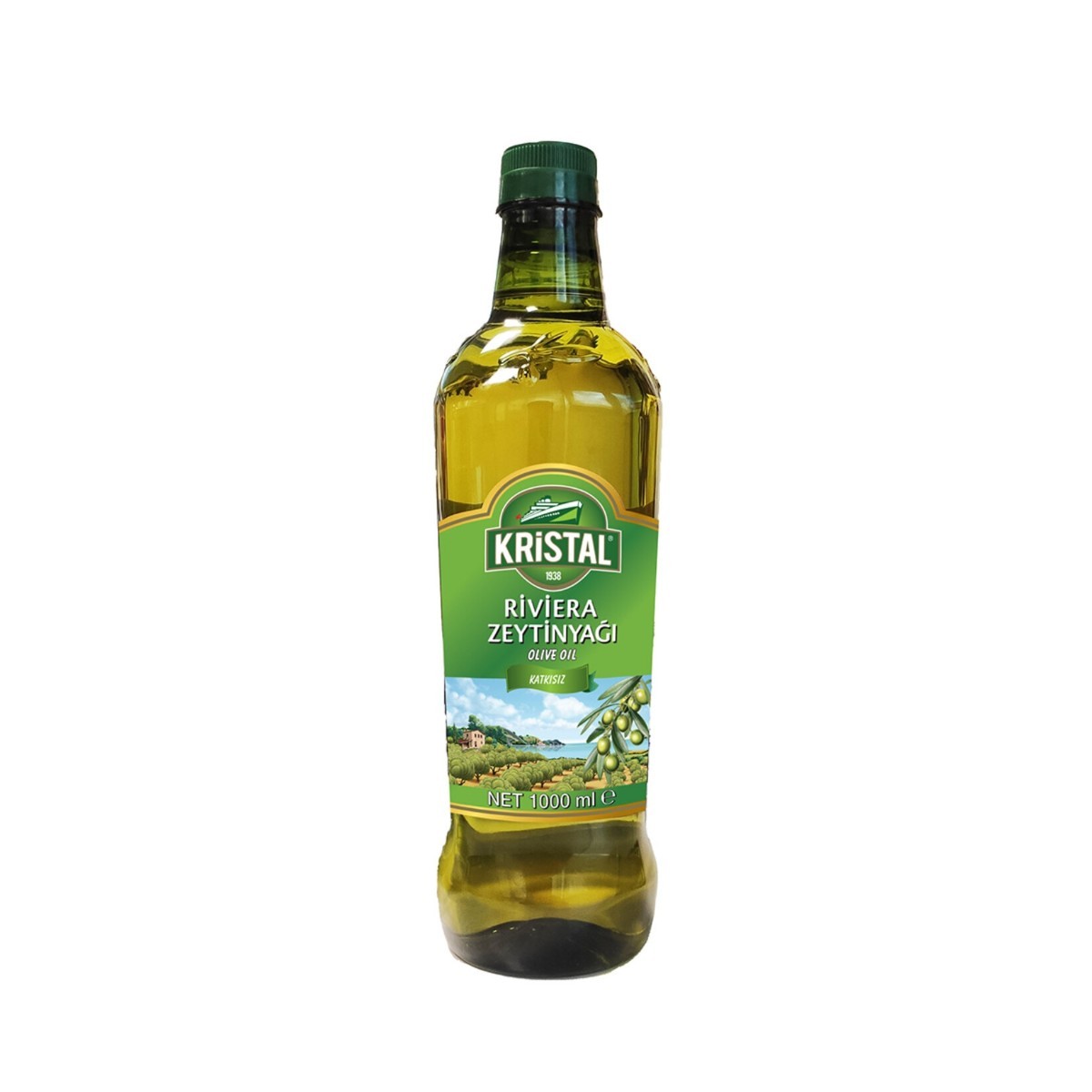 Kristal Riviera Zeytin yağı 1 Lt Pet
