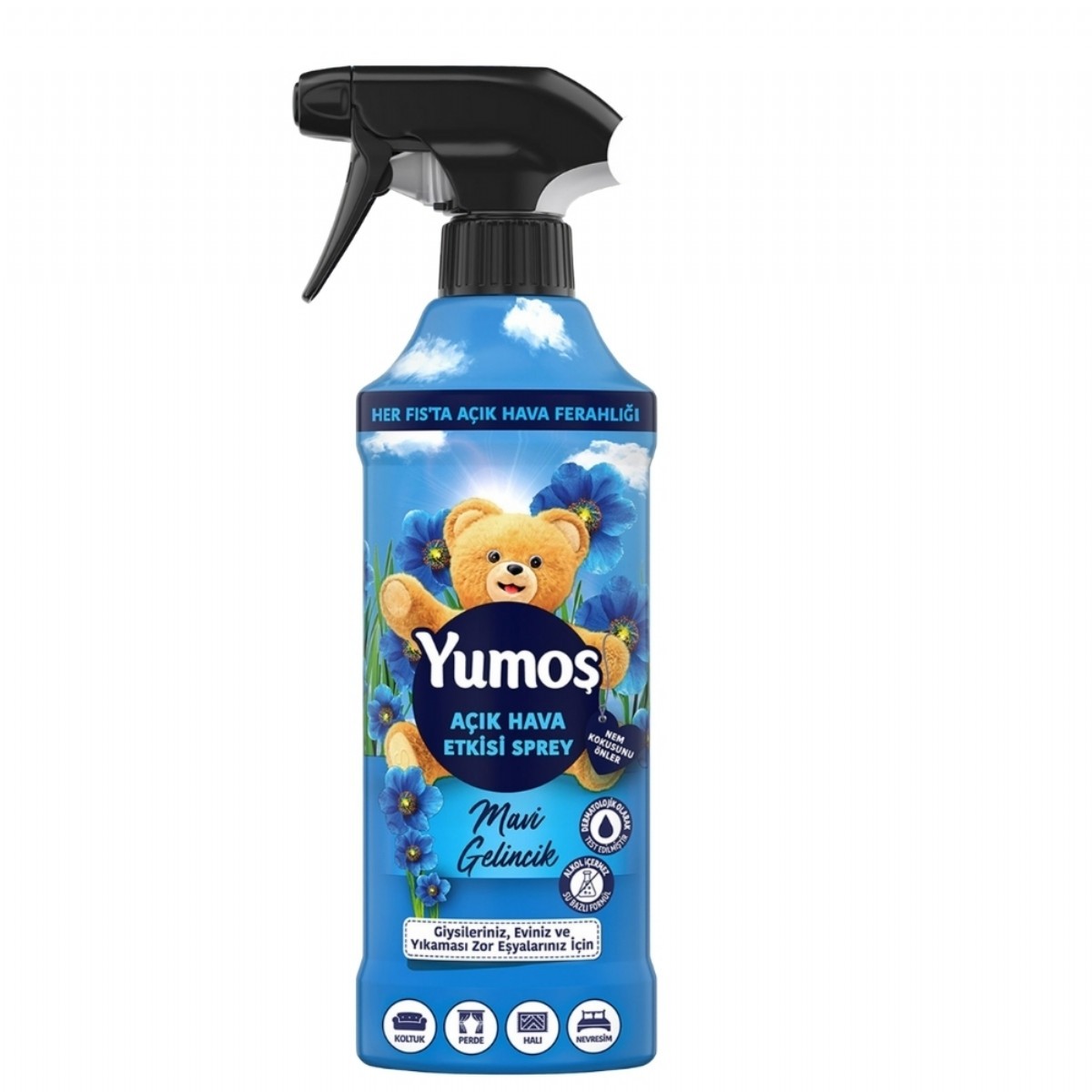 Yumoş Açık Hava Etkisi Sprey Mavi Gelincik 430 Ml