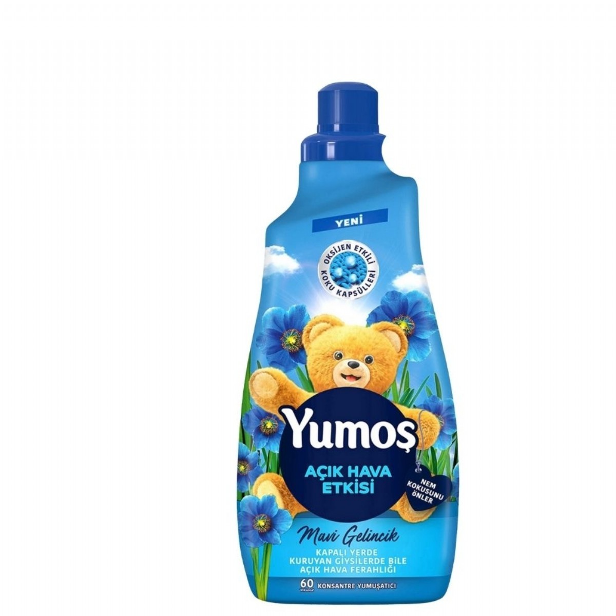 Yumoş Extra Açık Hava Etkisi Mavi Gelincik 1440 Ml